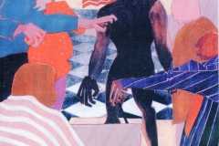 Black Body Parts, book illustration by Jerry Butler